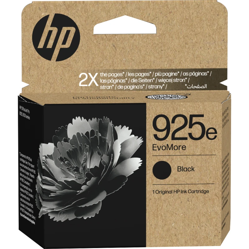 Cartouche d’encre HP 925e EvoMore Noir Originale (4K0W3PE)